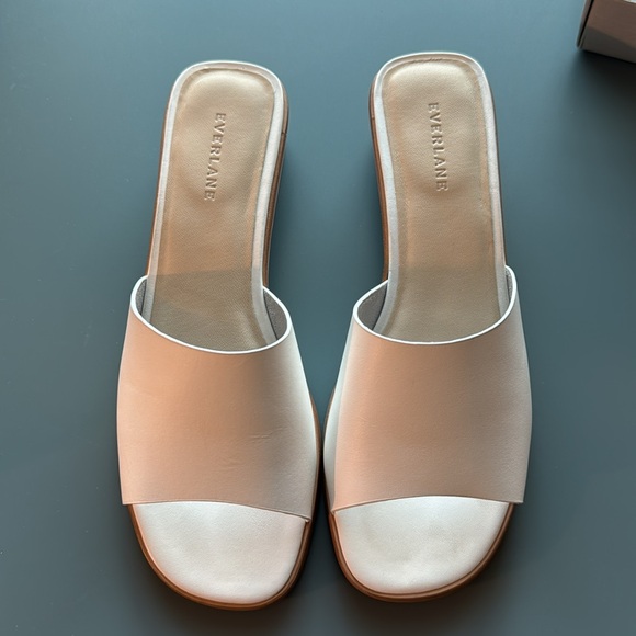 EVERLANE HEELED SANDAL SLIDES 9.5 - Picture 9 of 14